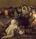 Goya The Great He Goat Or Witches Sabbath Ca 1821 23 Det Goya