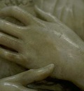 Verrocchio Portrait of a Woman detail2