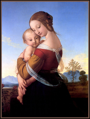 p vp William Dyce Madonna and Child
