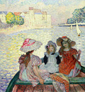 Three Girls in a Boat