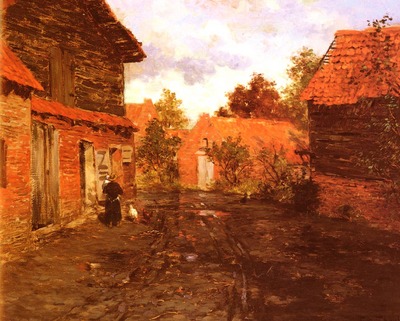 Thaulow Frits After The Rain