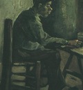 Peasant Sitting at a Table