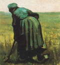 Peasant Woman Digging