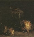 Still Life with Ginger Jar and Onions