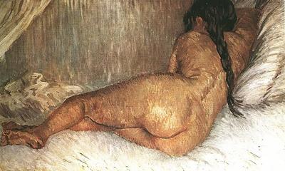 Nude Woman Reclining, Seen from the Back