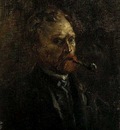 self portrait with pipe version