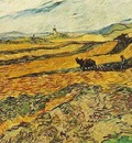 Field with Ploughman and Mill