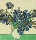 Still Life Vase with Irises