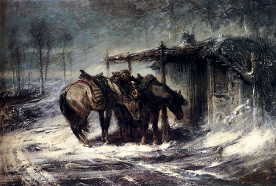 Adolf Schreyer Wallachian Blizzard