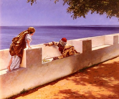Antonio Fabres Y The Young Snake Charmer