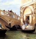 Claude Mouchot Louis Le Depart Pour La Promenade A Venise