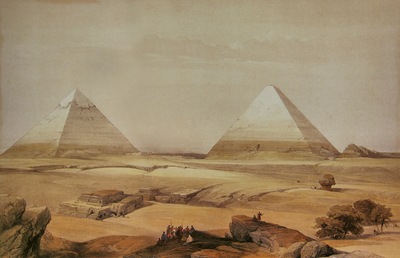 David Roberts Pyramids Of Geezeh