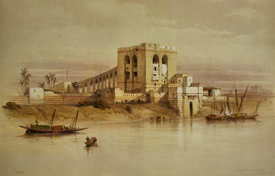 David Roberts The Aqueduct Of The Nile