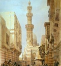 David Roberts Principal Mosque At Boulak