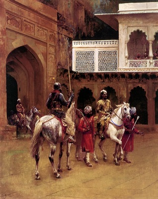 Edwin Lord Weeks Indian Prince Palace Of Agra