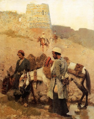 Edwin Lord Weeks Traveling In Persia
