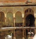 Edwin Lord Weeks A Court In The Alhambra In The Time Of The Moors