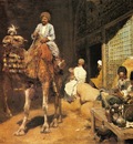 Edwin Lord Weeks A Marketplace In Ispahan