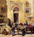 edwin lord weeks entering the mosque