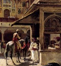 Edwin Lord Weeks Street Scene In India