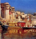 Edwin Lord Weeks The Barge Of The Maharaja Of Benares