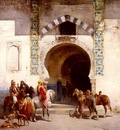 Emile Regnault Maulmein De Depart Pour La Chasse Au Faucon