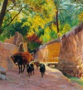 Eugene Alexis Girardet On The Way To Market