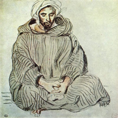 Eugene Delacroix An Arab In Tanger