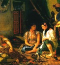 Eugene Delacroix Women Of Algiers In Their Apartment