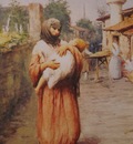 Fausto Zonaro A Mother