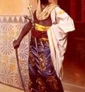 Felix Ziem A Nubian Guard