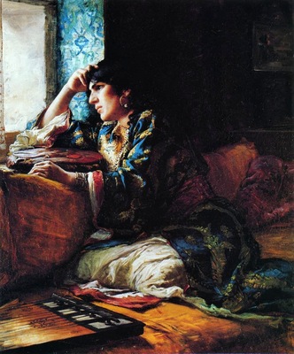 Frederick Arthur Bridgman A Woman Of Morocco