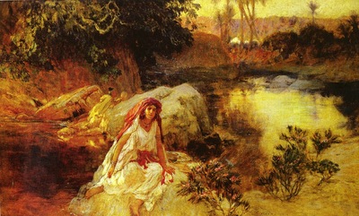 Frederick Arthur Bridgman At The Oasis