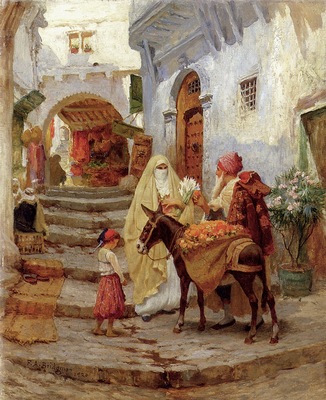 Frederick Arthur Bridgman The Orange Seller