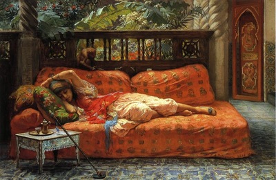 Frederick Arthur Bridgman The Siesta