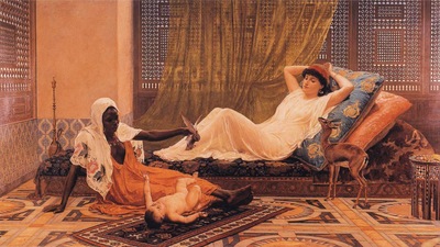 Frederick Goodall A New Light In The Harem