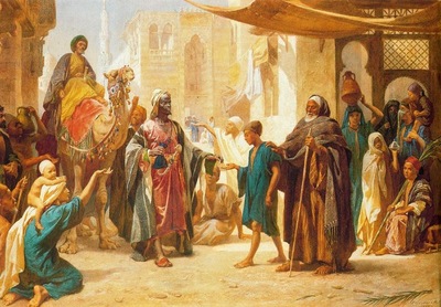 Frederick Goodall Sheik Distributing Alms