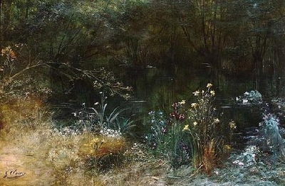 Georges Clairin A Lake With Naiads