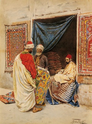 Giulio Rosati The Carpet Merchant