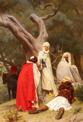Gustave Clarence Rodolphe Boulanger Reception Of An Emir
