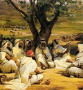 Horace Vernet Arab Chieftains In Council