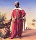 Horace Vernet Portrait Of An Arab