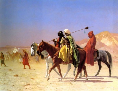 Jean Leon Gerome Arabs Crossing The Desert