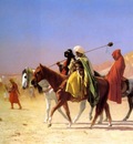 Jean Leon Gerome Arabs Crossing The Desert