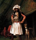 Jean Leon Gerome Bashi Bazouk And His Dog