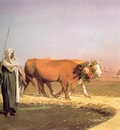 Jean Leon Gerome Treading Out The Grain In Egypt
