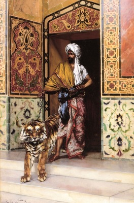 Rudolf Ernst The Pashas Favourite Tiger