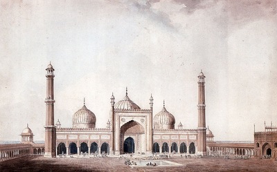 William Daniell The Jama Masjid