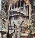 blake dante and virgil at the gates of hell illustratio