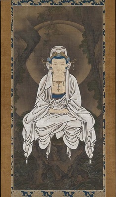 Kano White robed Kannon%2C Bodhisattva of Compassion